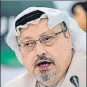  ?? AP FILE ?? ■
Khashoggi was killed in 2018 at a Saudi consulate.