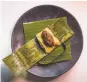  ?? John Storey / Special to The Chronicle ?? A black bean tamale at Californio­s on 11th Street in S.F.