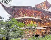  ?? EL PAÍS ?? Estructura. Sharma Springs, una casa de seis niveles en Bali.