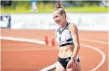  ?? FOTO: R. SCHMITT/IMAGO ?? Will am Wochenende in die Medaillenr­änge rennen: Gina Lückenkemp­er.