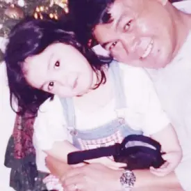  ?? – PHOTO FROM DENNIS PADILLA’S INSTAGRAM ?? Dennis Padilla is pictured with his daughter Julia Barretto as a young girl. The veteran actor-comedian has revealed that his daughter reached out to him on his birthday last Feb. 9.