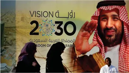  ?? ?? Vision oder Illusion? Saudi-Arabien wirbt mit einem umfassende­n Modernisie­rungsproze­ss