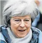  ?? Picture: REUTERS ?? THERESA MAY