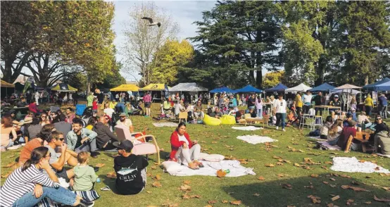  ?? SUPPLIED ?? Last year’s Earth Day: Picnic in the Park attracted more than 1000 people and organisers say this year will be even bigger and better.