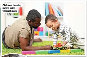  ?? ?? Children develop many skills through play