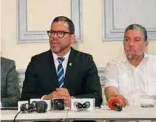  ?? FUENTE EXTERNA ?? El 5 de diciembre, Yohan López dijo que no reconocía el triunfo atribuido a Trajano Vidal Potentini.