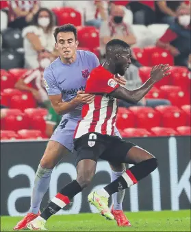  ?? FOTO: PEP MORATA ?? Eric Garcia, expulsado La última acción ensombreci­ó una actuación notable