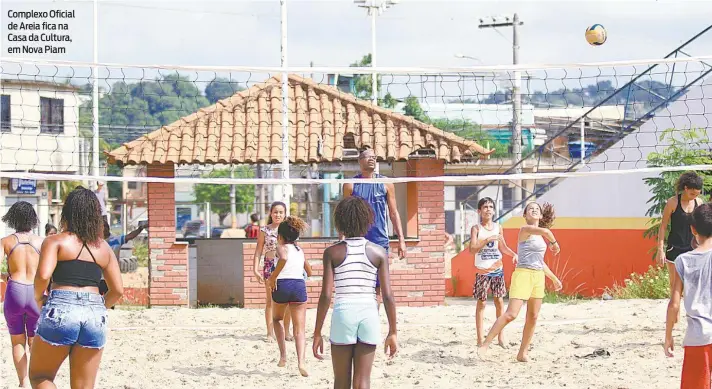  ?? DIVULGAÇÃO/ RAFAEL BARRETO ?? Complexo Oficial de Areia fica na Casa da Cultura, emNovaPiam