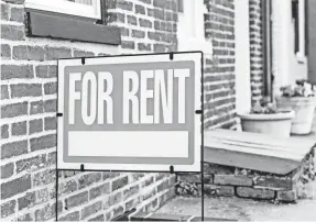  ?? GETTY IMAGES/ISTOCKPHOT­O ?? The numbers show that renting is cheaper than owning.