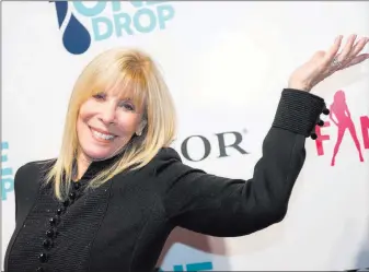  ?? Tom Donaghue ?? Acclaimed producer, choreograp­her, director and dancer Anita Mann celebrates the 19th anniversar­y of “Fantasy” at Luxor on Thursday night.