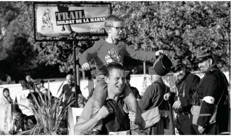  ??  ?? Pour sa première édition, le trail du Soldat de la Marne a été une réussite.