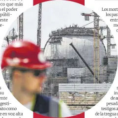  ?? ?? La planta de energía nuclear Akkuyu, durante su construcci­ón en la provincia turca de Mersin.