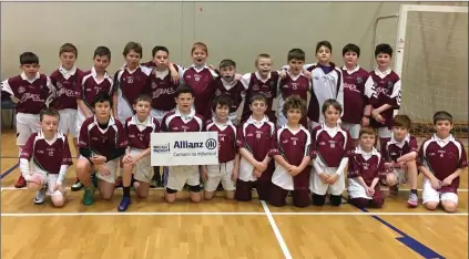  ??  ?? The St Kevin’s team who played their hearts out in Shoreline last week.