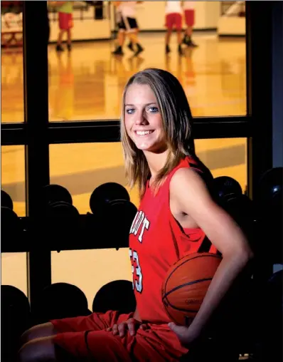  ?? Arkansas Democrat-gazette/stephern B. THORNTON ?? Cabot’s Melissa Wolff averaged 17 points a game for the Class 7A state champions.