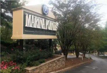  ?? PHOTO BY DAVE FLESSNER ?? The 308-unit Marina Pointe Apartments at 5750 Lake Resort Drive was sold this week for $44.5 million. The 21-acre complex of one-, two- and three-bedroom apartments was built in 2001.