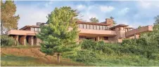  ?? ANDREW PIELAGE ?? Taliesin was Frank Lloyd Wright’s home and work center in Spring Green.