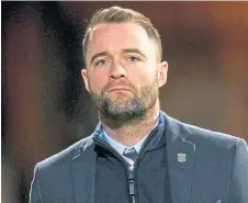  ??  ?? Dundee manager James McPake.