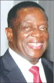  ??  ?? President Mnangagwa