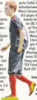  ?? Foto: Kleist ?? Schoss beim 13:1-Sieg gegen Trenk II nicht weniger als sechs Tore: Daniel Heiß vom SV Ottmaring II.