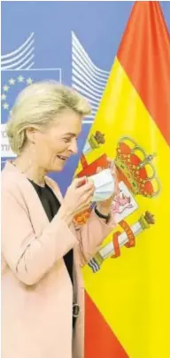  ?? // REUTERS ?? Pedro Sánchez, con la presidenta de la CE, Ursula von der Leyen