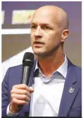  ??  ?? Learning curve...new boss Jordi Cruyff