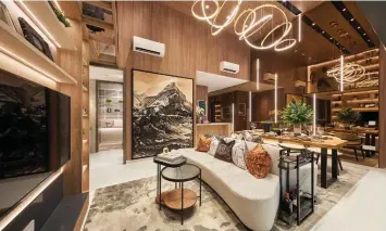  ?? PICTURES: HONG LEONG GROUP ?? The four-bedroom show unit of the developmen­t