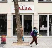  ?? ?? Die portugiesi­sche Modemarke „Salsa“verkauft auch nichts mehr.