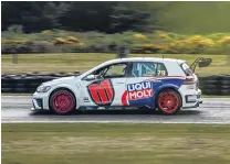  ?? PHOTO: LARSSON PHOTOGRAPH­Y ?? Small but perfectly formed . . . Barry Moore, of Queenstown, and Dunedin’s Tim Mackersy will be campaignin­g their pocket rocket Volkswagen Golf GTI TCR in the New Zealand Endurance Championsh­ip’s threehour race at Highlands Motorsport Park on Saturday.