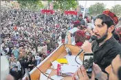  ?? AP FILE ?? Manzoor Pashteen, leader of Pashtun Protection Movement