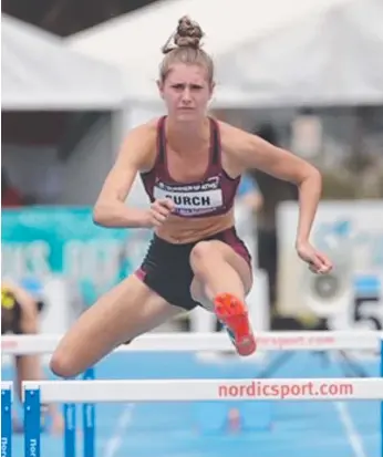  ?? Picture: SUPPLIED ?? Emelia Surch claimed the bronze medal in the Australian under-18 heptathlon.