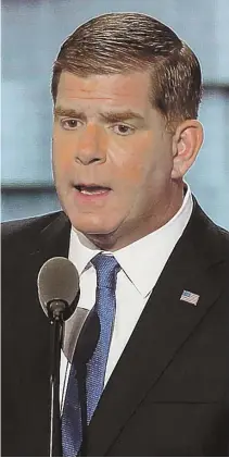  ?? HERALD FILE PHOTO ?? LONG ROAD: Marty Walsh’s road to the mayor’s office started 22 years ago, thanks to getting sober and the support of his late father, John.