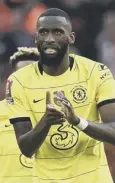  ?? ?? Toni Rudiger will be joining Real Madrid in the summer