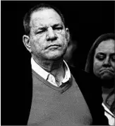  ?? STEVEN HIRSCH/NEW YORK POST ?? Harvey Weinstein has declined to testify before a grand jury weighing whether to indict him on rape charges.