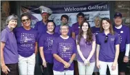  ?? Courtesy photo ?? The Longest Day 2018 golf tournament volunteers pose for a photo.