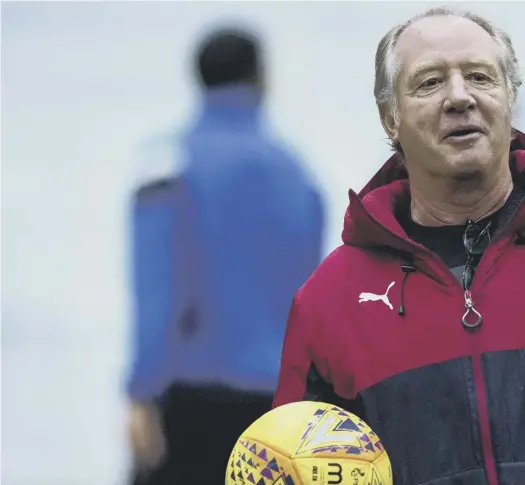  ??  ?? 0 Jimmy Nicholl was brought back to Rangers in January to assist Graeme Murty. Yesterday’s decision to sack Murty means Nicholl will now take charge of the side alongside first-team coach Jonatan Johansson.