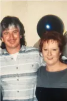  ?? Photograph: Supplied/Annitta Siliato ?? Wheatley and Maria in the late 1990s. The pair met in 1994 while working as a storeman and receptioni­st for a glue-making manufactur­er in Melbourne.