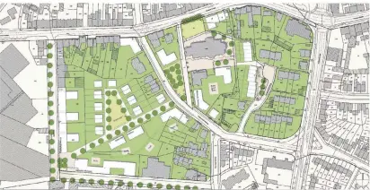  ?? MG PLAN: STADT ?? Die Stadtplanu­ng hat die Ideen für ein nördliches Stadtquart­ier des Reme-Geländes vorgestell­t.