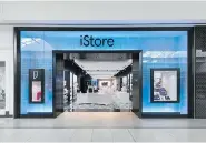  ??  ?? The iStore boutique in Toronto is among three that opened this year in malls. There are 10 stores in airports across
the country and eight in the United States.