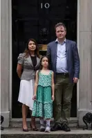  ?? Photograph: Kirsty O’Connor/PA ?? Tulip Siddiq MP, left, with Gabriella and Richard Ratcliffe as they handed in a petition to 10 Downing Street, London, in September to mark the 2,000th day Nazanin Zaghari-Ratcliffe had been detained in Iran.