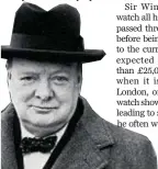  ??  ?? Sir Winston Churchill: lost election