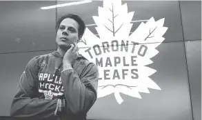  ?? NATHAN DENETTE / THE CANADIAN PRESS ?? While winning the draft lottery a year ago allowed the Toronto Maple Leafs to land Auston Matthews, no such pick exists at the top of this year’s draft.