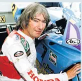  ??  ?? TRUE LEGEND Joey Dunlop was killed in 2000