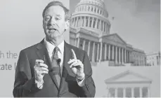  ?? CAROLYN KASTER, AP ?? Microsoft President Brad Smith, shown in July, urged Congress to move swiftly with legislatio­n to preserve the immigratio­n program, prioritizi­ng DACA over tax reform.