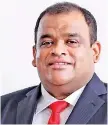  ??  ?? Co-chairman Dhammika Perera