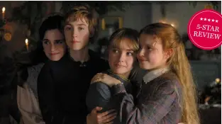  ??  ?? Emma Watson, Saoirse Ronan, Florence Pugh and Eliza Scanlen star