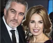  ??  ?? WAR OF WORDS: Paul Hollywood with his wife Alexandra and, right, his exlover Summer Monteys-Fullam