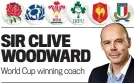  ?? SIR CLIVE WOODWARD ?? World Cup winning coach