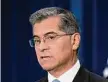  ?? Associated Press file photo ?? “Today, we are taking some long overdue steps to move us in the direction of accountabi­lity,” HHS Secretary Xavier Becerra said Monday.