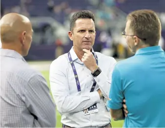 ?? Provided by the Minnesota Vikings ?? Broncos GM George Paton, hired on Wednesday, will have to evaluate the team’s personnel and connect with coach Vic Fangio as he prepares for the draft.
