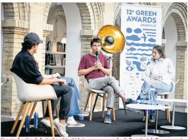  ?? ?? L’année dernière, le festival avait invité la jeunesse pour parler de l’avenir et de l’engagement. Naïade Plante